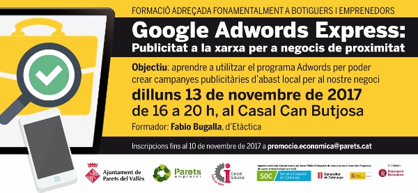 Formació Google Adwords Express